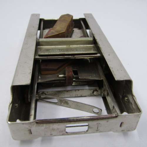 Vintage Allegro safety razor blade sharpener in box