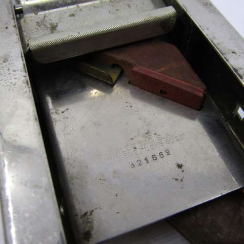 Vintage Allegro safety razor blade sharpener in box
