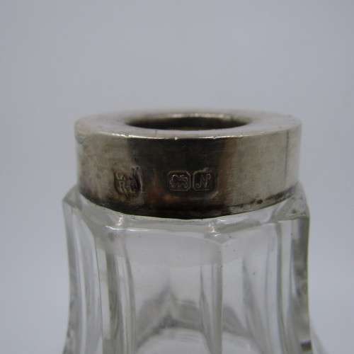 Castor sugar vessel with Sterling Silver top and ring