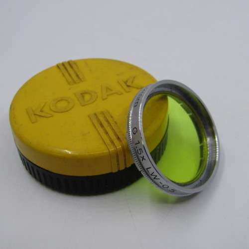 VoigtHander 301/32 32mm 1.5x yellow lens filter