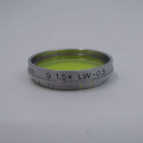 VoigtHander 301/32 32mm 1.5x yellow lens filter