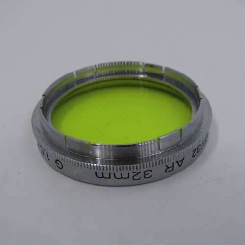 VoigtHander 301/32 32mm 1.5x yellow lens filter