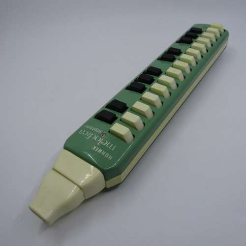 Vintage Hohner melodica in original bag with pamphlets