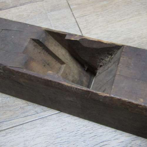 Pair of antique planers - no blades - 43 x 7cm