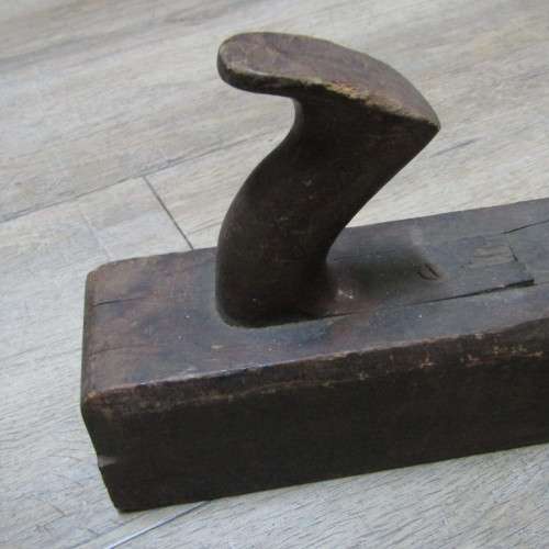 Pair of antique planers - no blades - 43 x 7cm