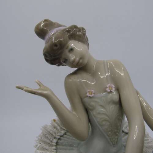 Vintage Lladro #5497 Ballerinas porcelain figurine in box