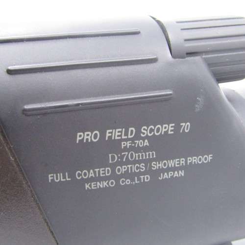 Pro field monocular scope 70mm - 20 to 50 x zoom -  KENKO Spotting Scope with very dark filter extra