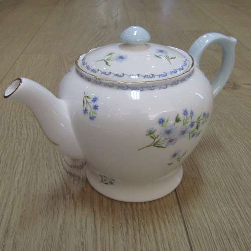 Vintage Shelley Blue Rock 24 Piece tea set
