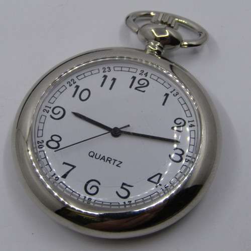 1872`s Style Angler Quartz pocket watch - Hachette pocket watch collection #8 - working