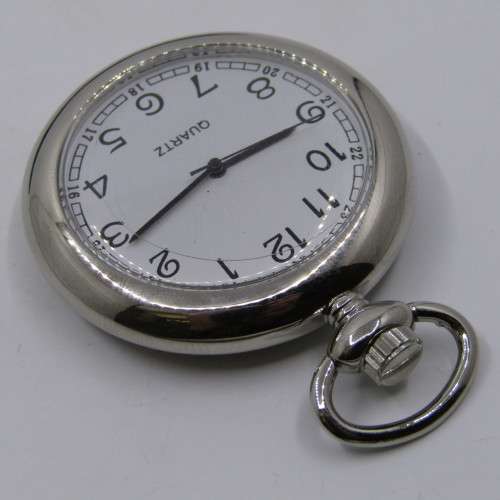 1872`s Style Angler Quartz pocket watch - Hachette pocket watch collection #8 - working