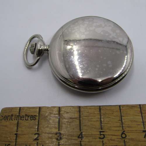 1872`s Style Angler Quartz pocket watch - Hachette pocket watch collection #8 - working
