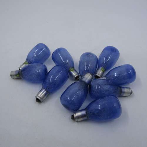 Vintage King flash with 10 unused flash bulbs - needs backplate