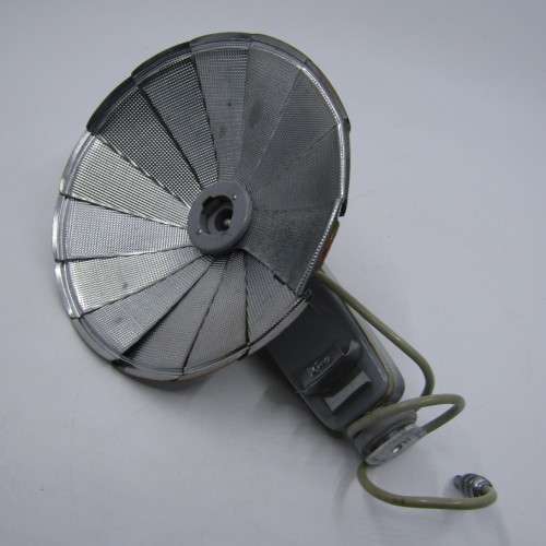 Vintage King flash with 10 unused flash bulbs - needs backplate