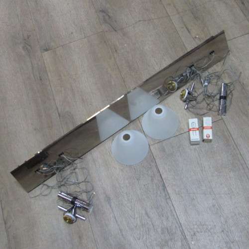Vintage Light fitting - bought in Den Haag - 74 x 10cm