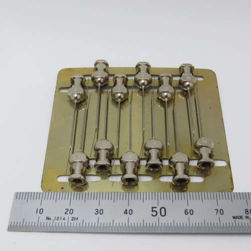 Set of vintage Hospital Quality `Sico` Hypodermic needles