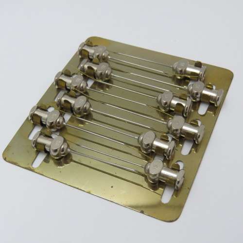 Set of vintage Hospital Quality `Sico` Hypodermic needles