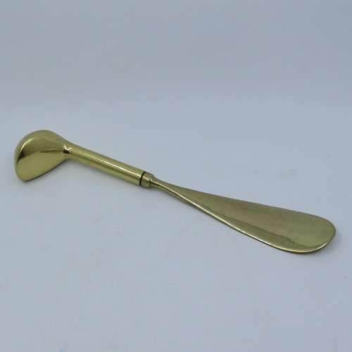 Vintage brass golfers shoe horn