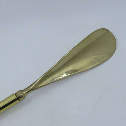 Vintage brass golfers shoe horn