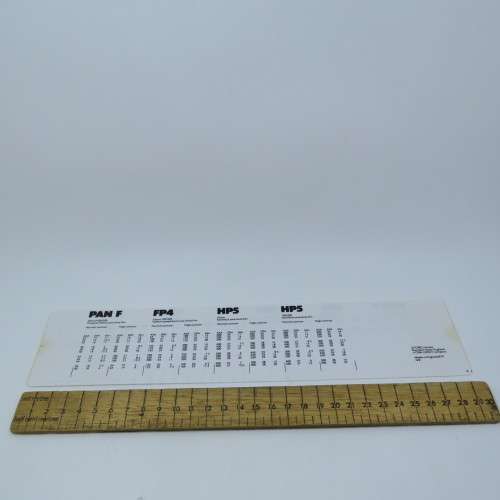 Ilford Development times calculator