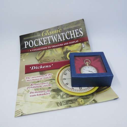 Classic Dickens Quartz pocketwatch - Hachette pocketwatch collection #1 - Working