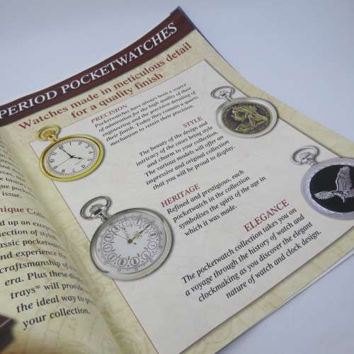 Classic Dickens Quartz pocketwatch - Hachette pocketwatch collection #1 - Working
