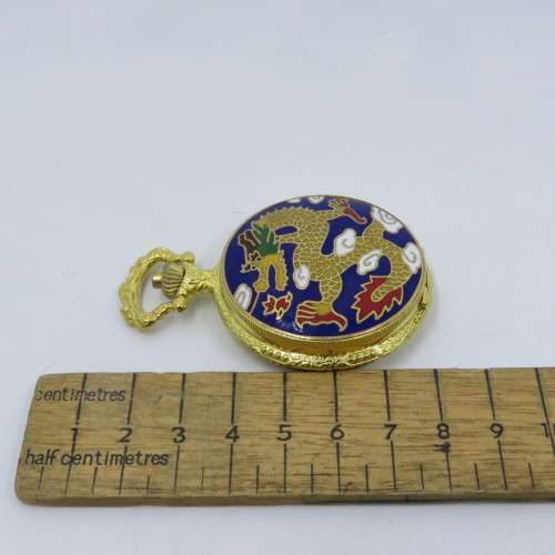 1900`s Style Imperial Design quartz pocketwatch - Hachette pocketwatch collection #31 - Working