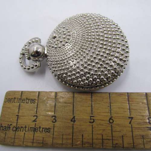 1920`s Style Neptune full hunter Quartz pocket watch - Hachette pocket watch collection #20 - workin
