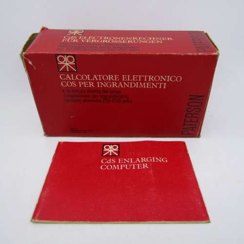 Paterson CDS enlarging computer in box