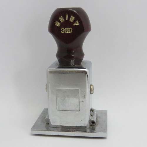 Vintage DF Malan Airport Civil aviation date stamp - Shiny 3000