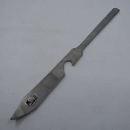 Vintage Japanese stainless steel oyster and mussel set with opener