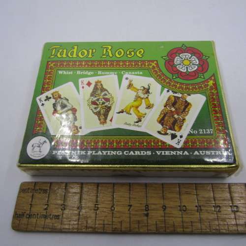Tudor Rose Bridge set still sealed