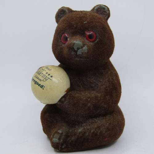 Vintage Hotel Ware Bear money box