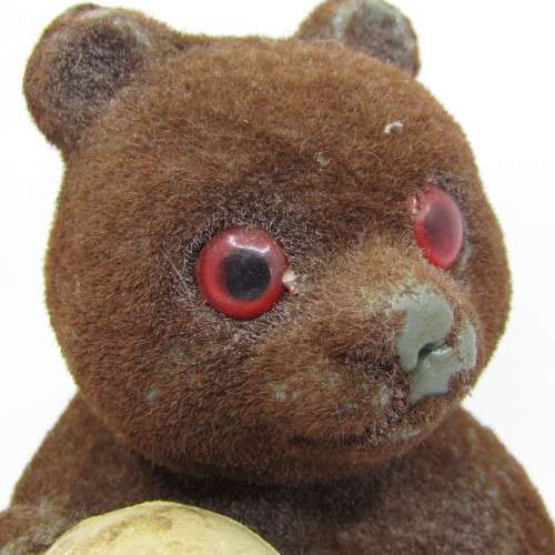 Vintage Hotel Ware Bear money box
