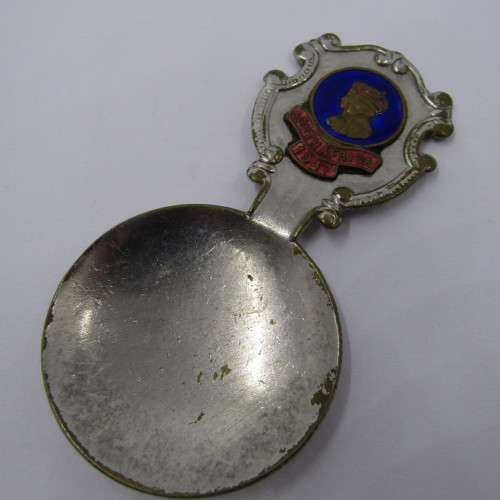 Vintage Royal visit 1947 caddy spoon
