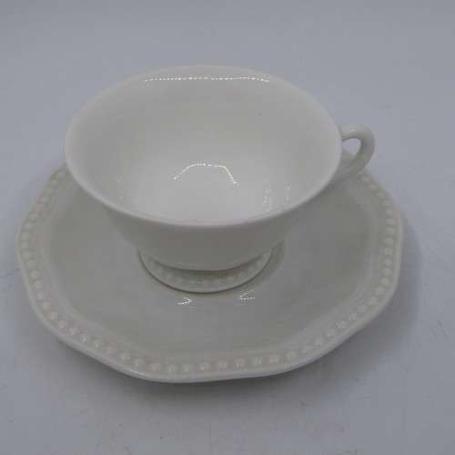 Vintage Rosenthal Bavaria E white small cup and saucer