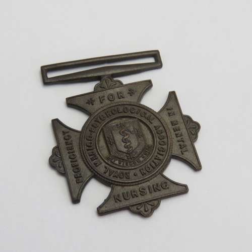 Royal Medico medal for Proficiency in mental nursing awarded to J.H van Heerden with distinction