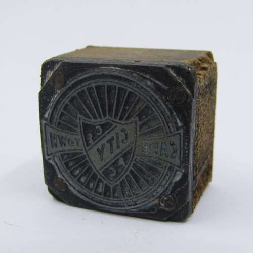 Cape Town City postal ink stamp