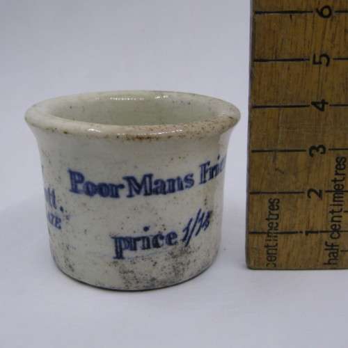 Dr. Roberts Poor Mans Friend ointment - 3 different style pots - one very early  - all in good condi