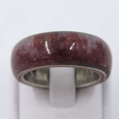 Ring handmade with Liberty half dollar - size Q/8