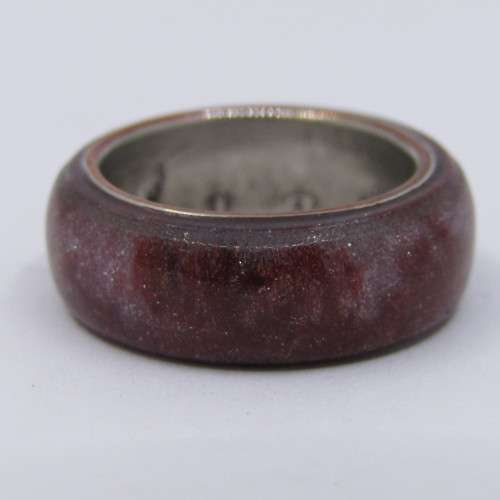 Ring handmade with Liberty half dollar - size Q/8