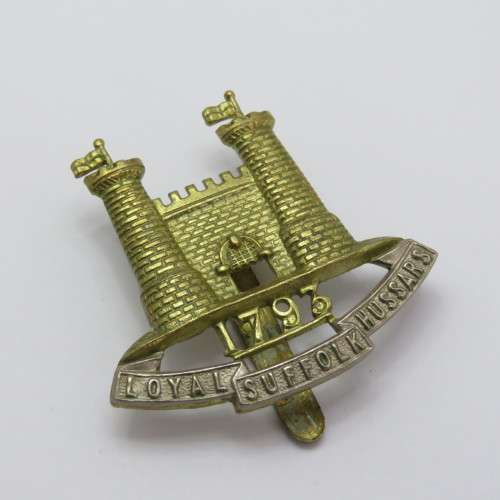 Loyal Suffolk Hussars cap badge