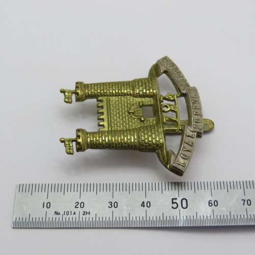 Loyal Suffolk Hussars cap badge