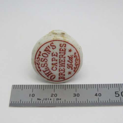 Antique Ohlsson`s Cape Breweries lid for bottle