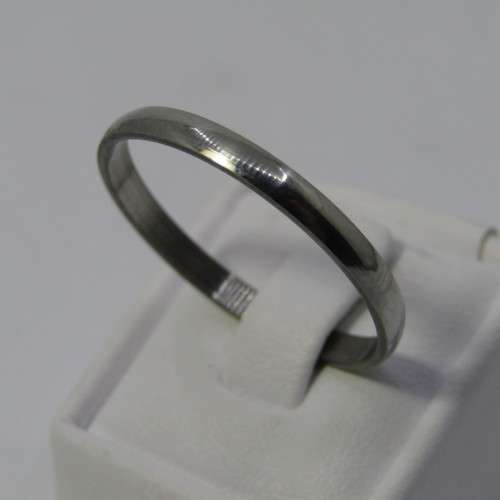 Triple band mens stainless steel ring set - size -1/13
