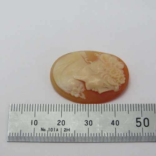 Vintage Cameo for jewellery - 23,0 mm x 30,5 mm