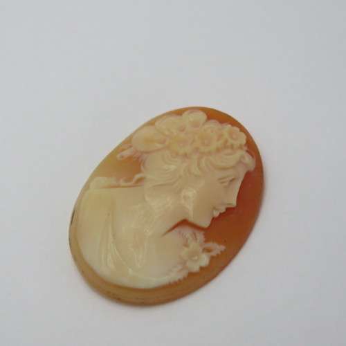 Vintage Cameo for jewellery - 23,0 mm x 30,5 mm