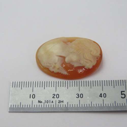 Vintage Cameo for jewellery - 23,0 mm x 30,1 mm