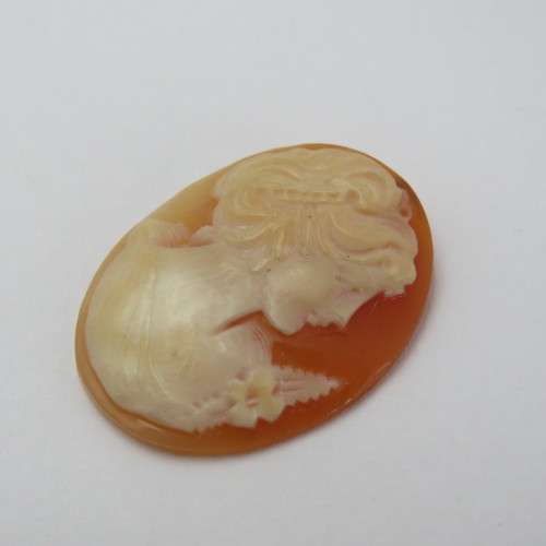 Vintage Cameo for jewellery - 23,0 mm x 30,1 mm