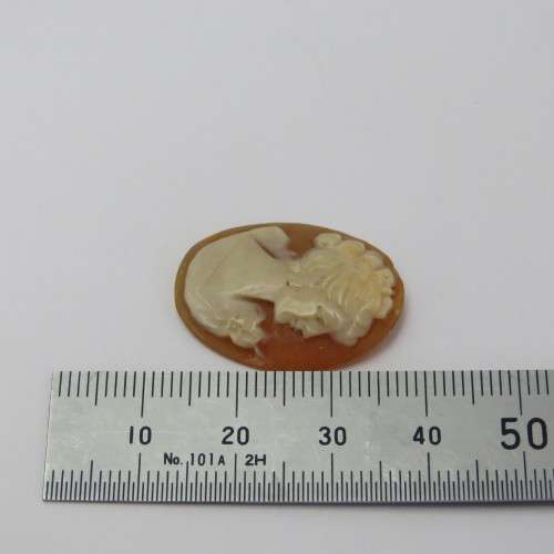 Vintage Cameo for jewellery - 18,9 mm x 25,2 mm