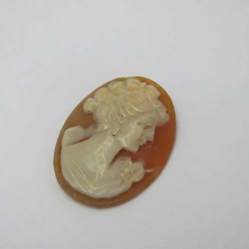 Vintage Cameo for jewellery - 18,9 mm x 25,2 mm